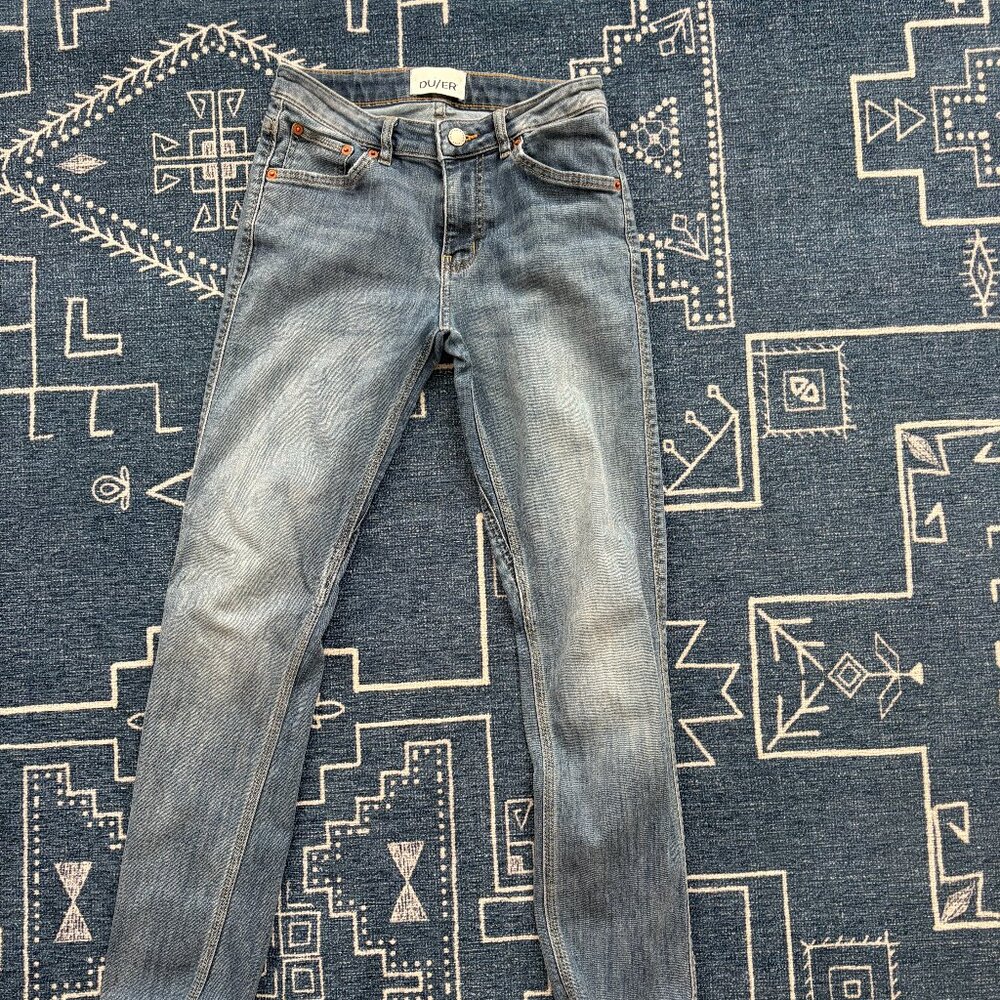 DU/ER Women's Slim Straight Jeans